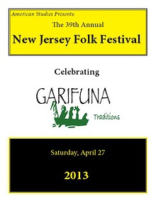 New Jersey Folk Festival Program Book 2013