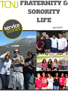 TCNJ FSL Service Stories 2014