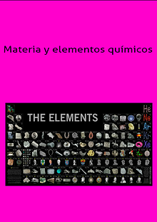 materia y elementos qumicos