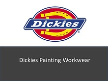 Dickies Painting Workwear