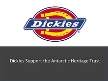 Dickies Support the Antarctic Heritage Trust