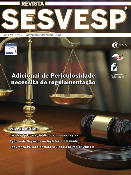 Revista Sesvesp Ed. 110 - novembro / dezembro 2012