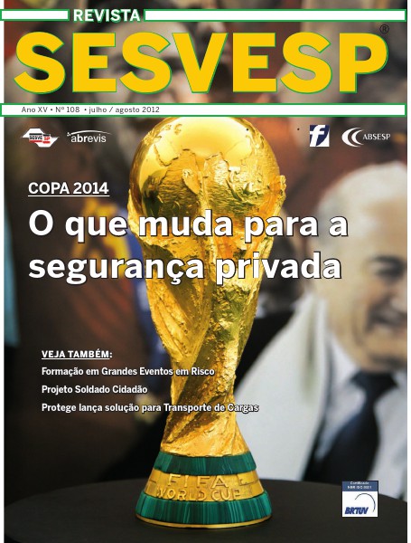 Revista Sesvesp Ed. 108 -  julho / agosto 2012