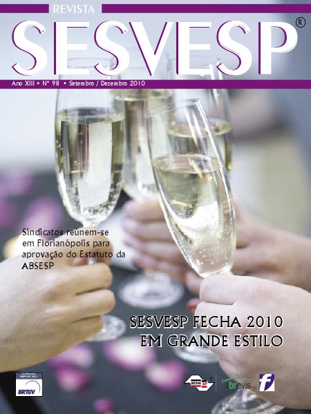 Revista Sesvesp Ed. 98 -  Setembro / Dezembro 2010