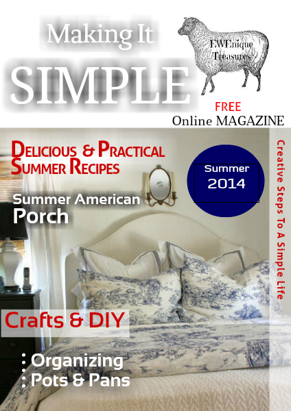 Creative Steps to a Siimple Life Summer Issue June 2014