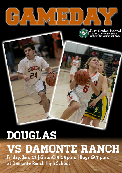 Douglas High Gameday Douglas vs. Damonte Ranch, Jan. 23