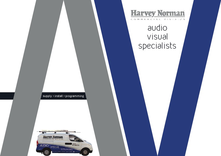 Harvey Norman Commercial Audio Visual Specialists 2015