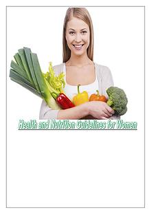 Some Tips For Women's Healthy Diet