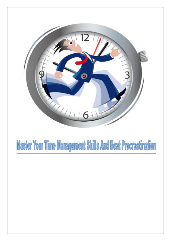 How To Beat Procrastination and Master Time Management SKills 1