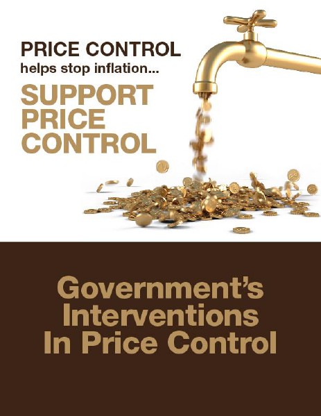 Intervention of Government in Price Control May, 2014
