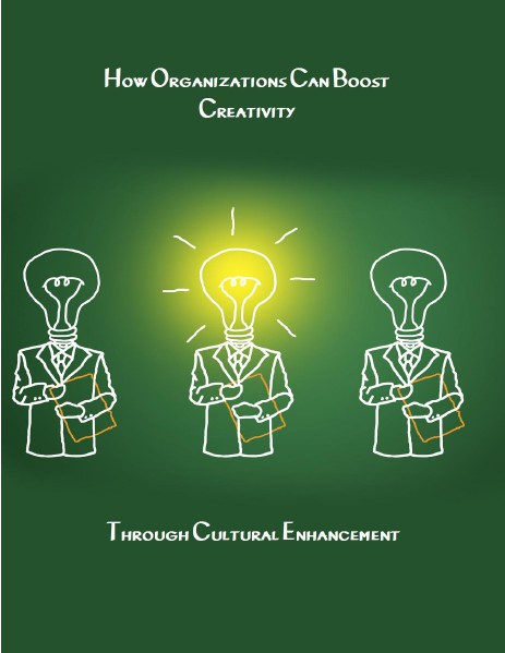 How to Boost Creativity with Organizational Cultural enhancement August, 2014