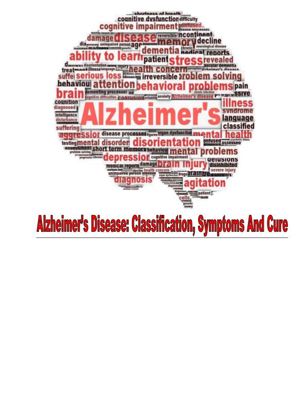 Alzheimer’s Disease 1