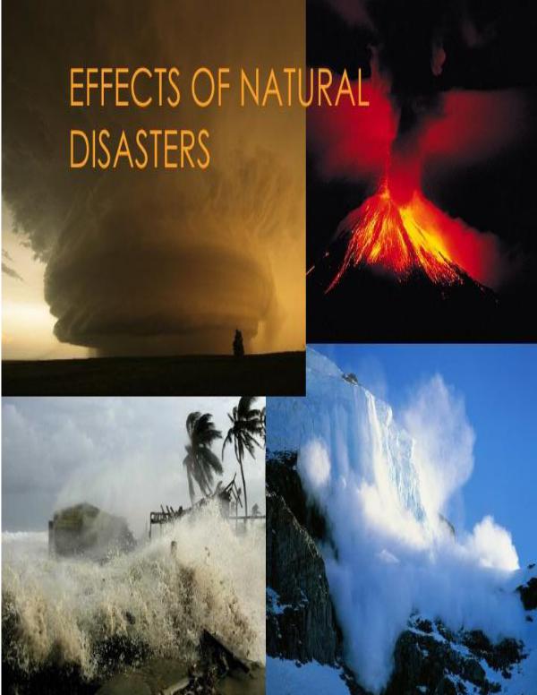 Natural Disasters and Their Effects 1