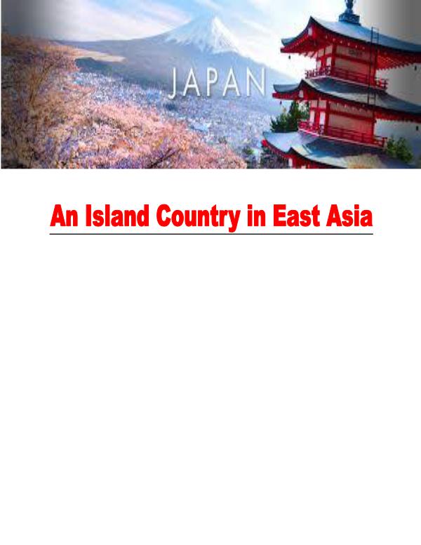 Japan: An Island Nation In Asia Pacific 1