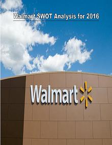 Walmart Analysis for 2016