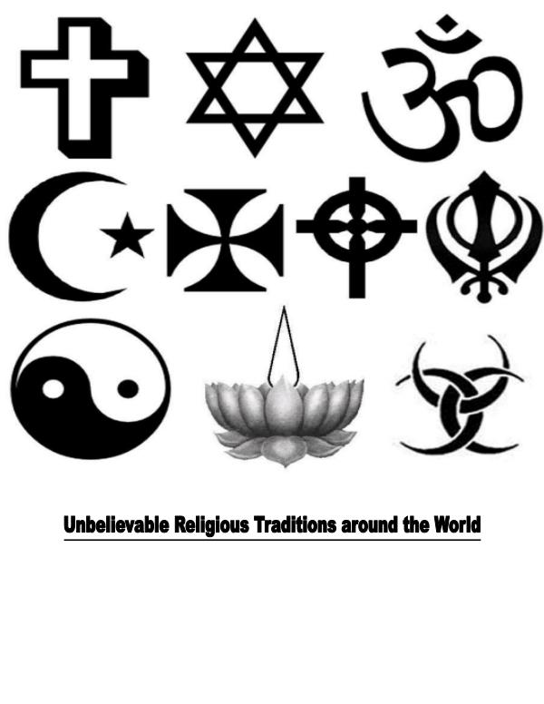 Religions & Their Traditions 1