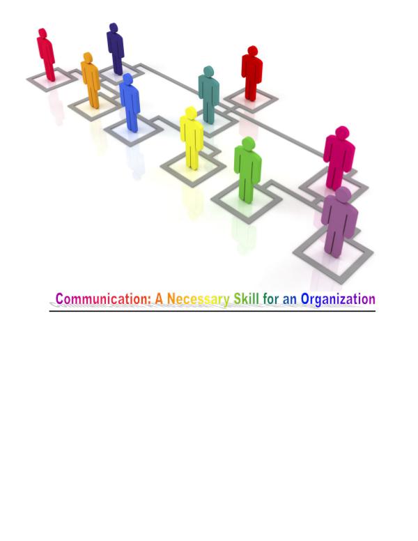 Competitive Advantage With Good Organizational Communication 1