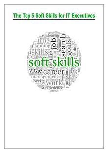 Soft Skills for IT Executives