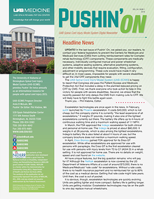Pushin' On: UAB Spinal Cord Injury Model System Digital Newsletter