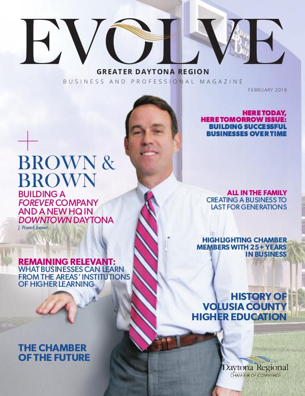 EVOLVE Business and Professional Magazine February 2018