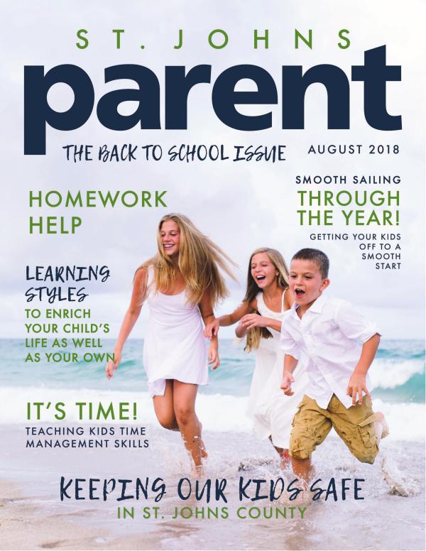 Parent Magazine St. Johns August 2018