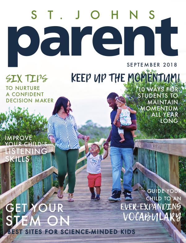 Parent Magazine St. Johns September 2018