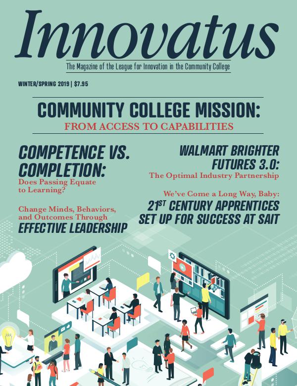 League for Innovation in the Community College January 2019