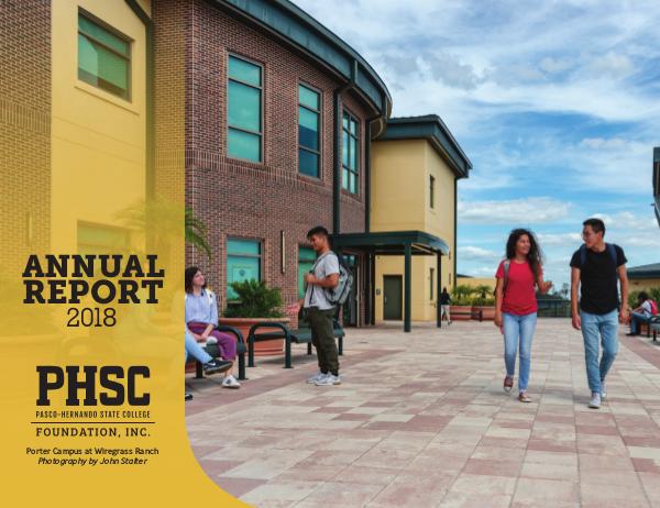 Pasco-Hernando State College Annual Report 2018