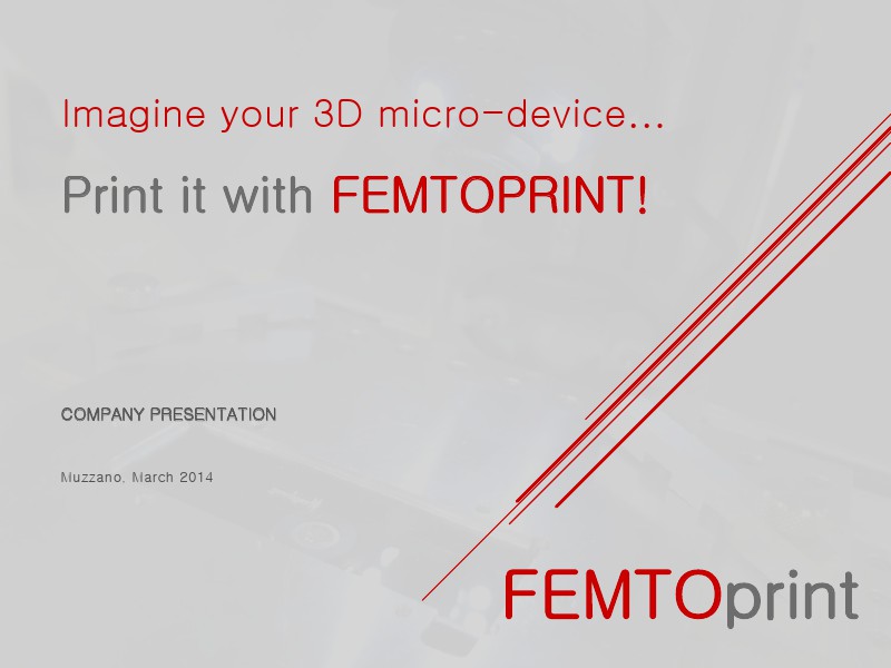 FEMTOprint Company Profile Ver.01