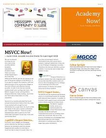 MSVCC Academy Now!