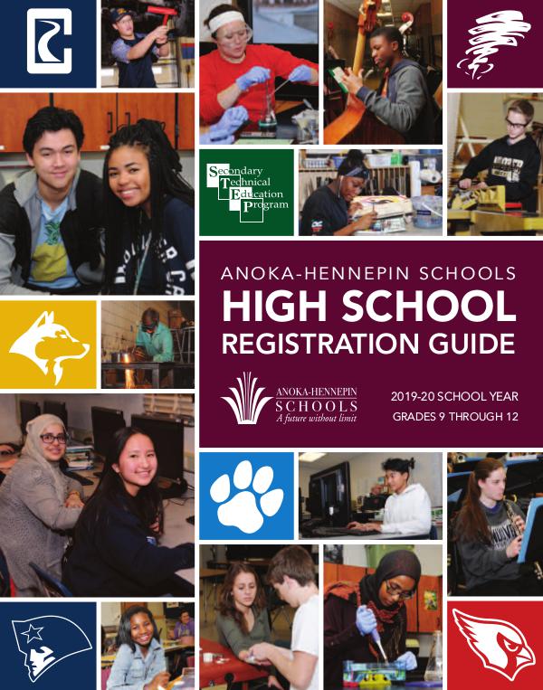 Reports, guides, handbooks High school registration guide 2019-20