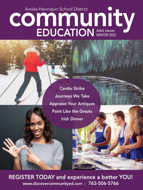 Adult Activities and Classes - Winter 2023