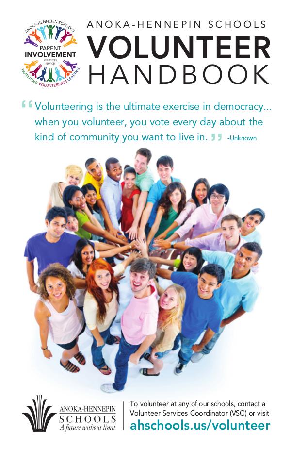 Volunteer handbook