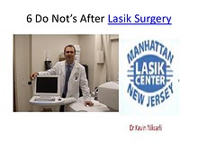 6 Do Not’s After Lasik Surgery