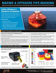 Marine and Offshore Pipe Marking Guide