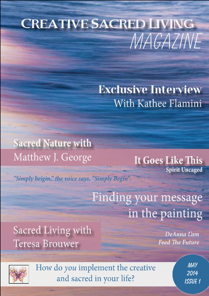 Creative Sacred Living Magazine May 2014