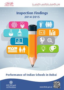 Performance of Indian Schools in Dubai  2014-2015  Inspection Finding