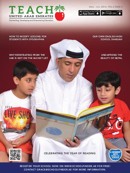 Teach Middle East Magazine May-June 2016 Issue 5 Volume 3