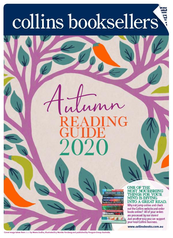 Collins Booksellers Autumn Reading Guide 2020 Collins Booksellers Autumn Reading Guide 2020