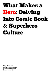Superhero Culture