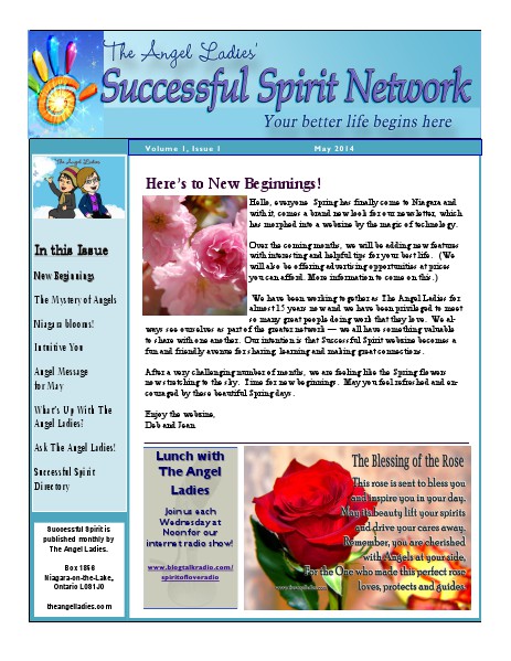 Successful Spirit May Newsletter May 2014 Volume 1