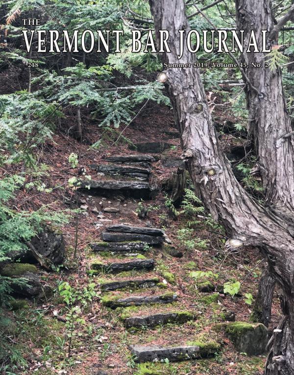 Vermont Bar Journal, Summer 2019