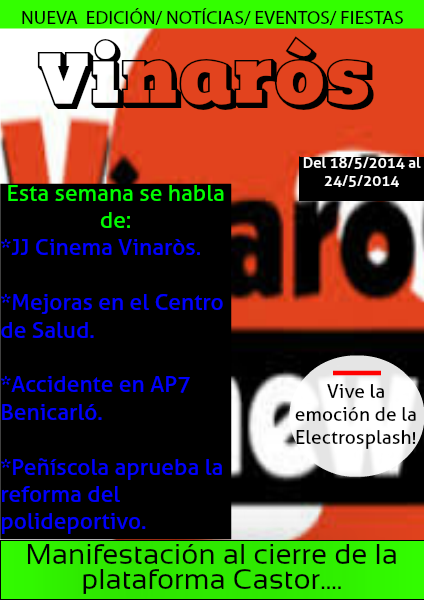 Crónicas Vinaròs 18 de mayo del 2014