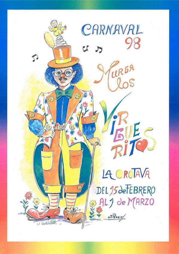 Cancioneros de Los Virgueritos Año 1998