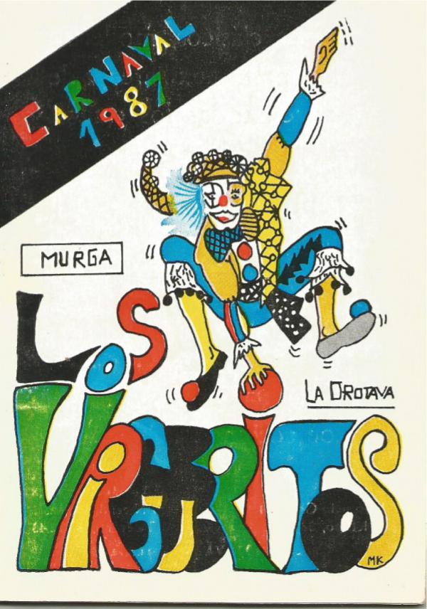 Cancioneros de Los Virgueritos Año 1987