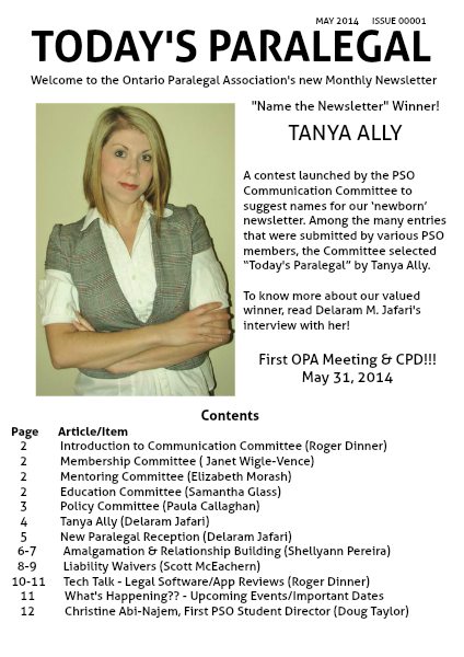 Today's Paralegal May 2014