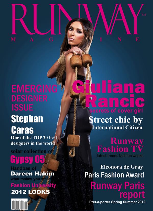 Runway Magazine 2012 Emerging designer issue