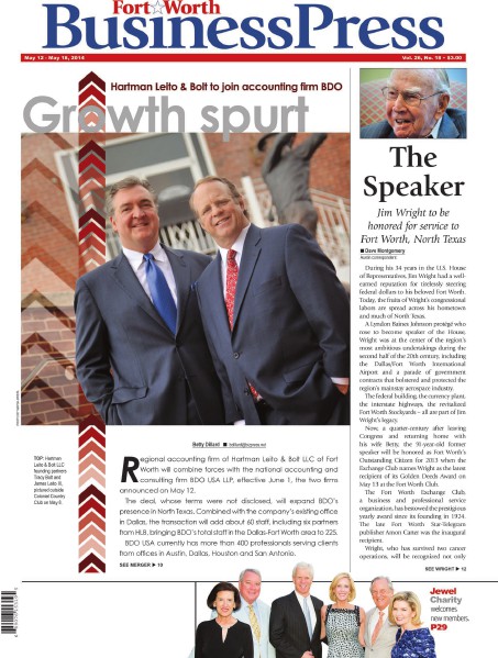 Fort Worth Business Press, May 12, 2014 Vol. 26, No. 18