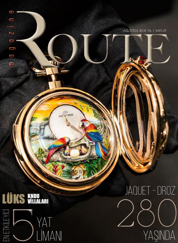 Route Magazine Ağustos 2018