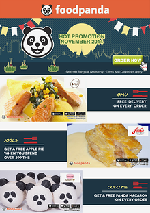 foodpanda monthly e-deal brochure